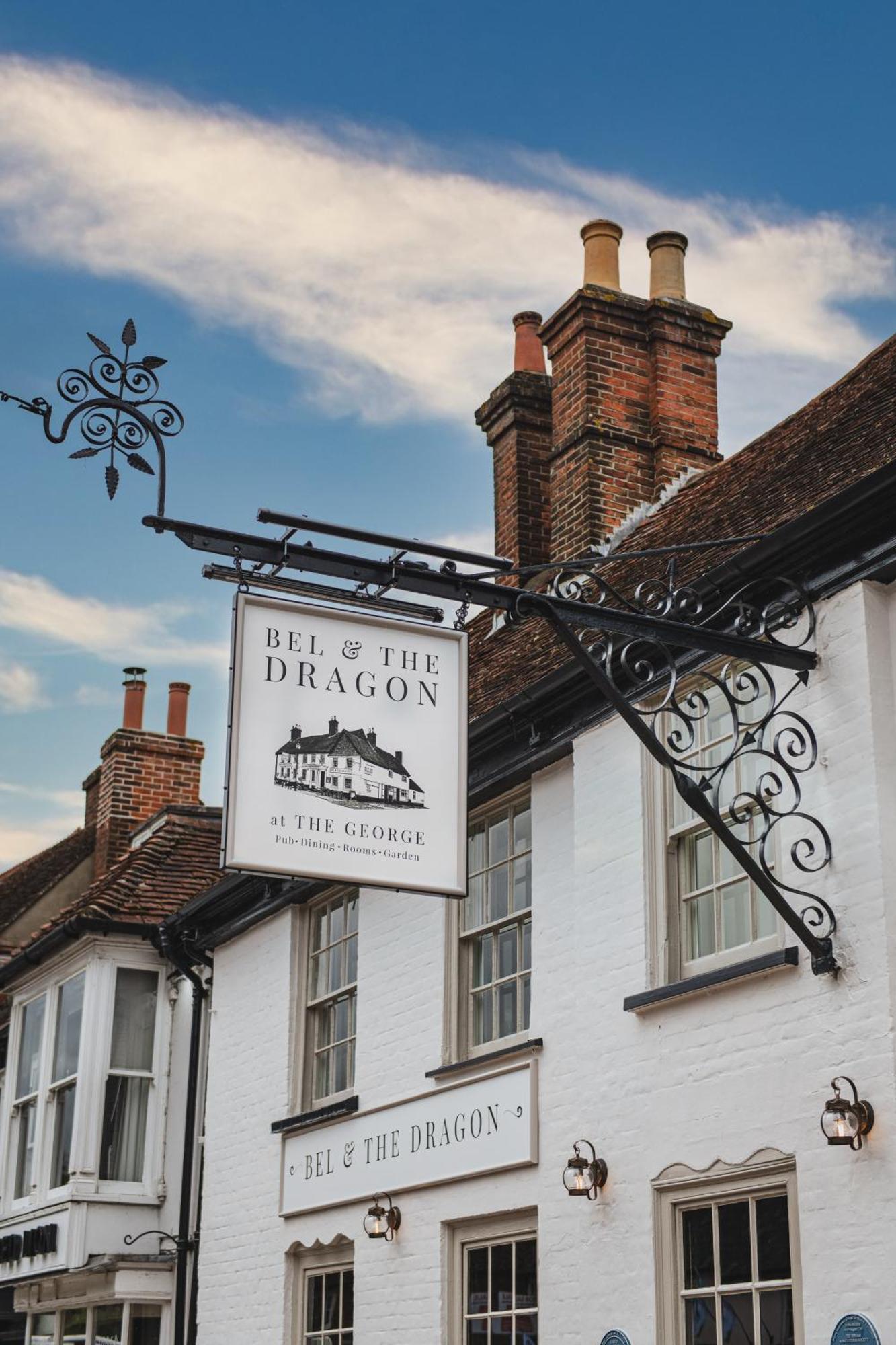 Bel And The Dragon-Odiham Hotell Eksteriør bilde